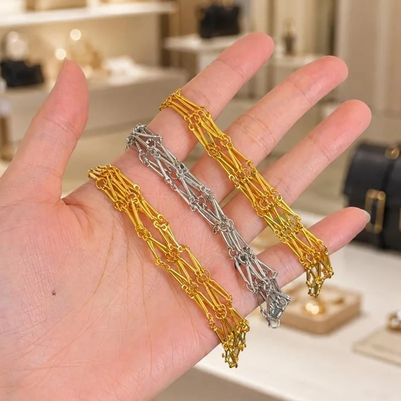 حقيبة شبكية معدنية محمولة للنس - مراجعة Mesh Strap Metal وسعره