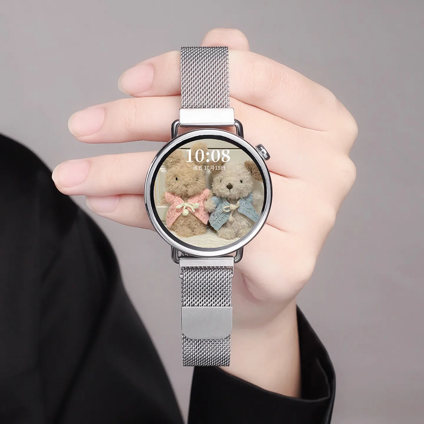 18 مللي متر Milanese حلقة حزام - مراجعة Milanese Loop Magnetic وسعره