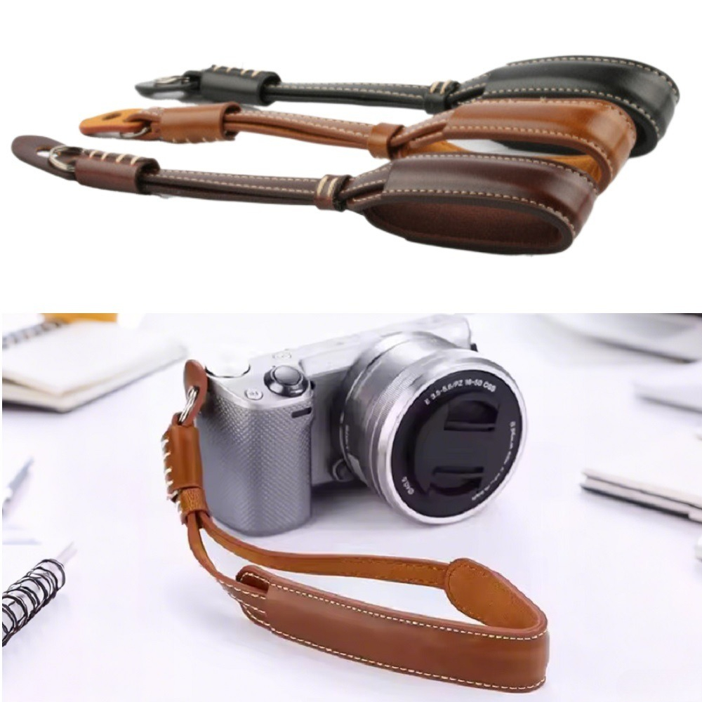 حزام معصم للكاميرا سريع التحري - مراجعة Leather Strap Quick Release وسعره