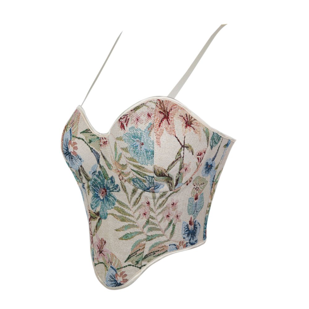 كورسيه نسائي بحمالات رفيعة وقص - مراجعة Tropic Strap Vintage وسعره