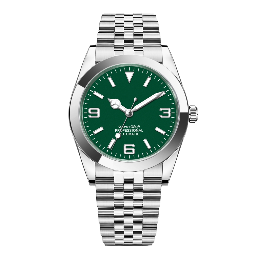 ساعة يد فاخرة مخصصة بشعار خاص  - مراجعة Stainless Bracelet Diver وسعره
