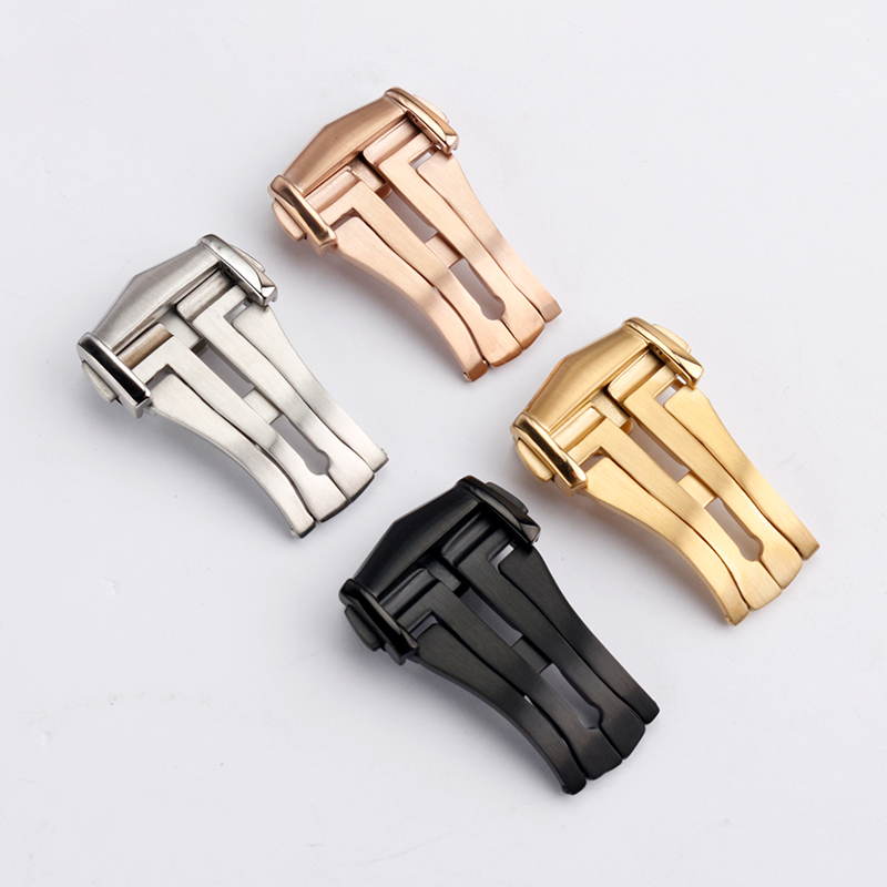 الفولاذ المقاوم للصدأ مشبك ساع - مراجعة Butterfly Clasp Deployant وسعره
