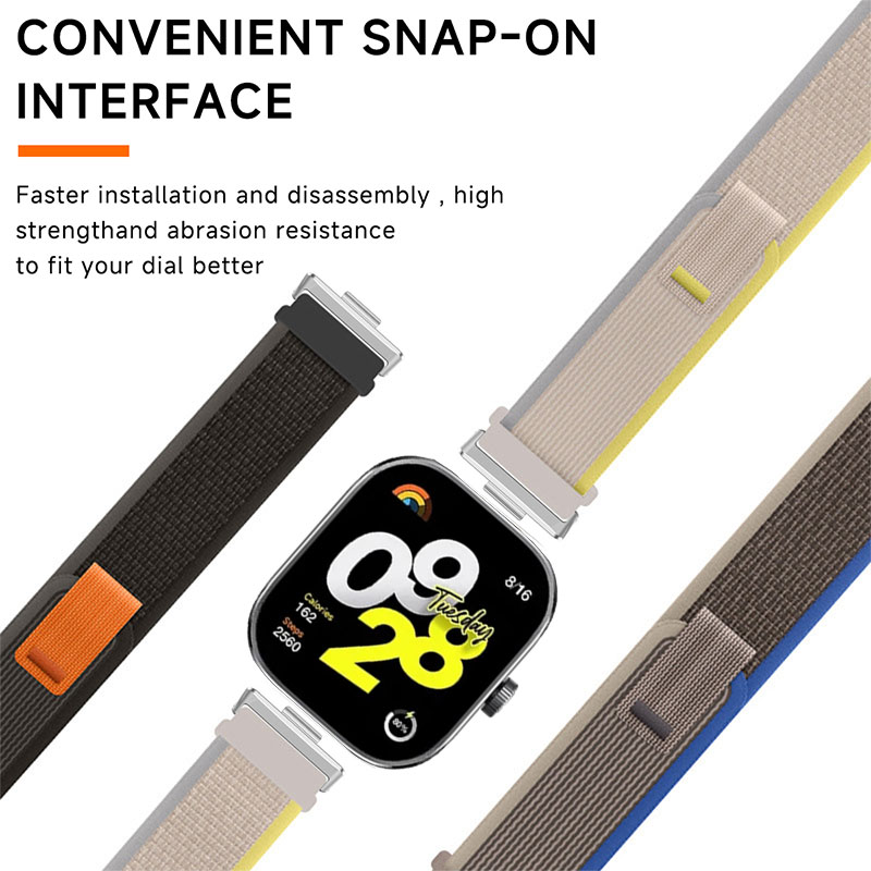 سوار نايلون حلقي لساعة شاومي ر - مراجعة Sport Loop Velcro وسعره