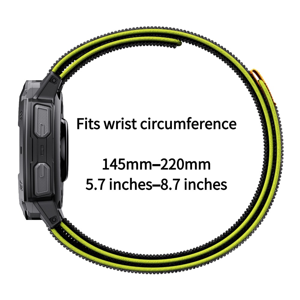 حزام ساعة خفيف الوزن للغاية خا - مراجعة Sport Loop Velcro وسعره