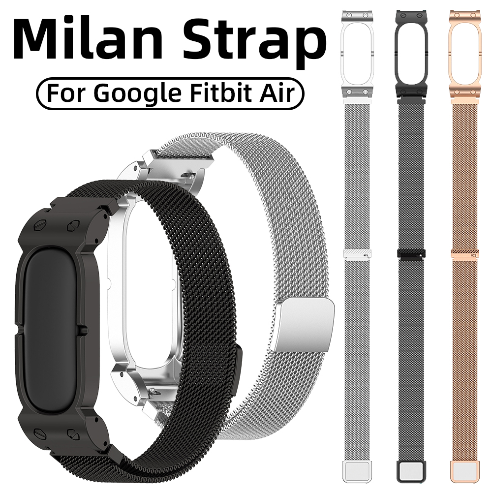 حزام ساعة ميلانيزي لـ Fitbit A - مراجعة Mesh Strap Metal وسعره