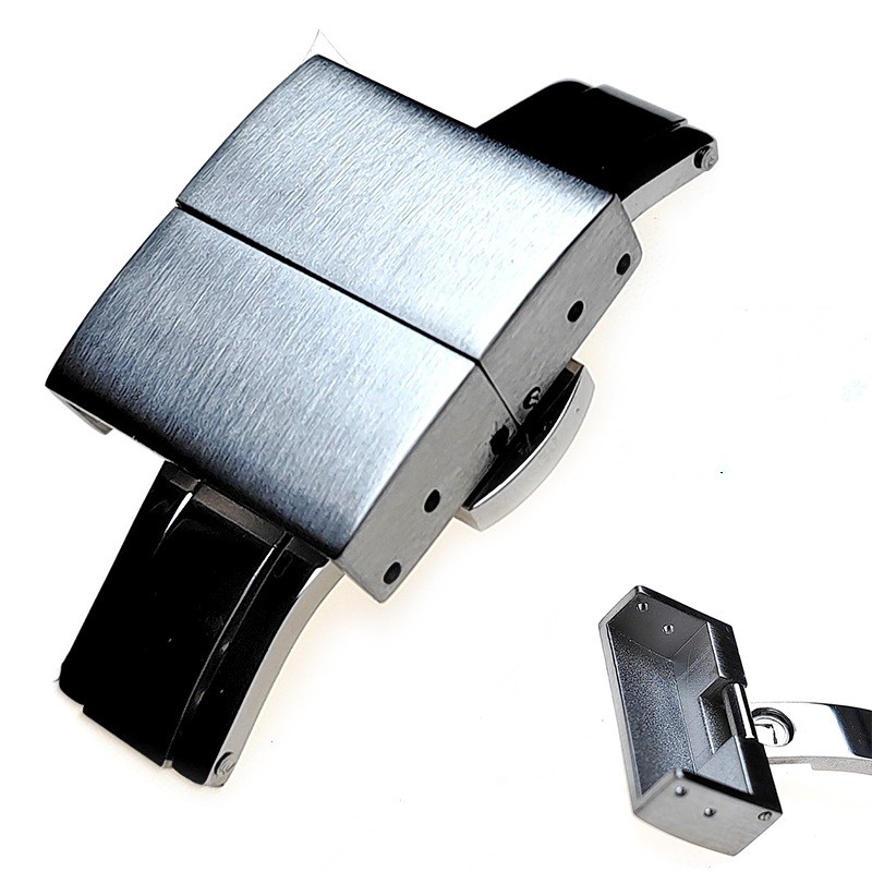 إبزيم ساعة من الفولاذ المقاوم  - مراجعة Butterfly Clasp Deployant وسعره