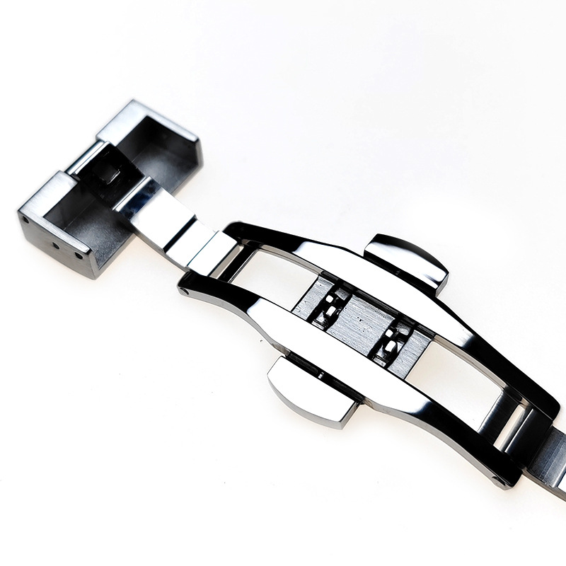 إبزيم ساعة من الفولاذ المقاوم  - مراجعة Butterfly Clasp Deployant وسعره