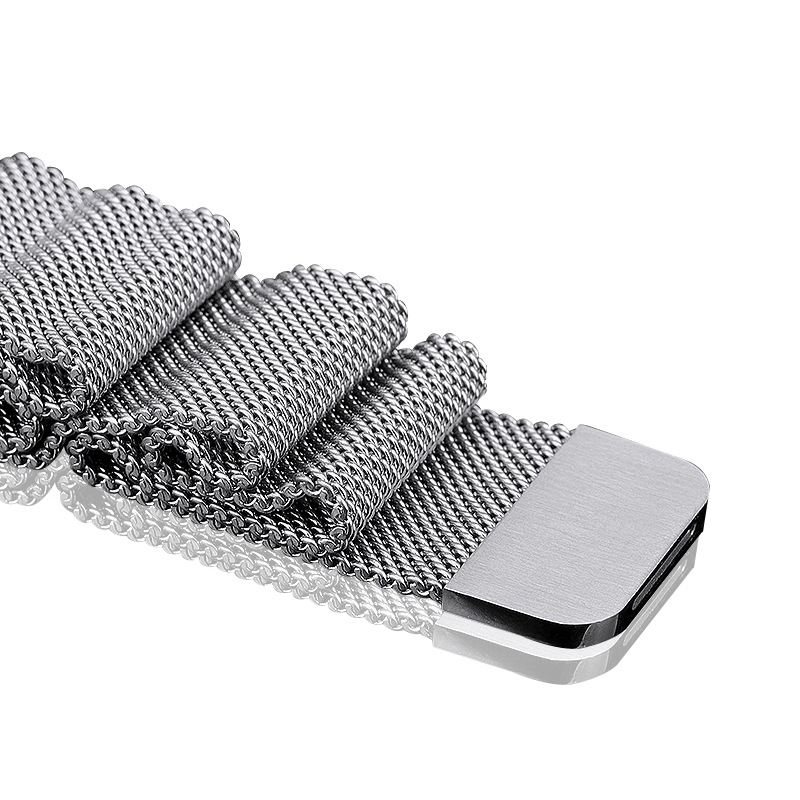 حزام ميلانيزي 20 مم 22 مم لساع - مراجعة Milanese Loop Magnetic وسعره