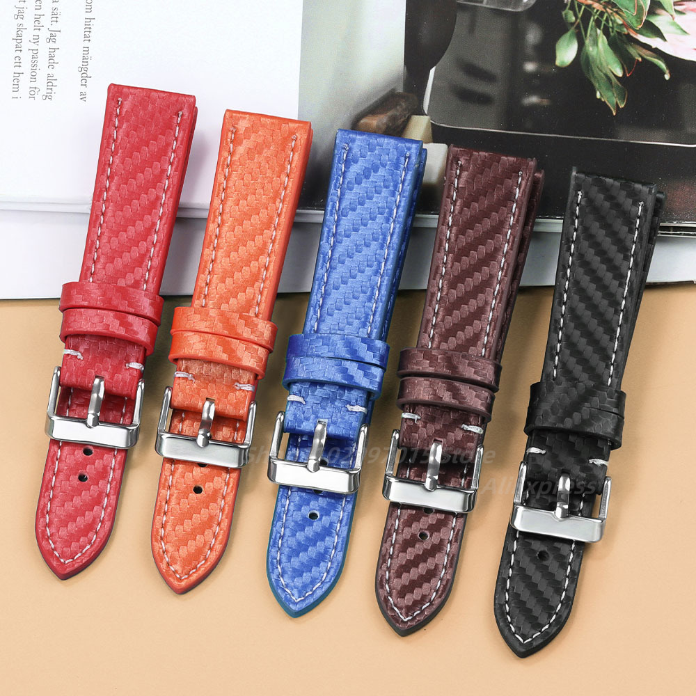 ألياف الكربون جلد طبيعي حزام ( - مراجعة Nato Strap Nylon وسعره