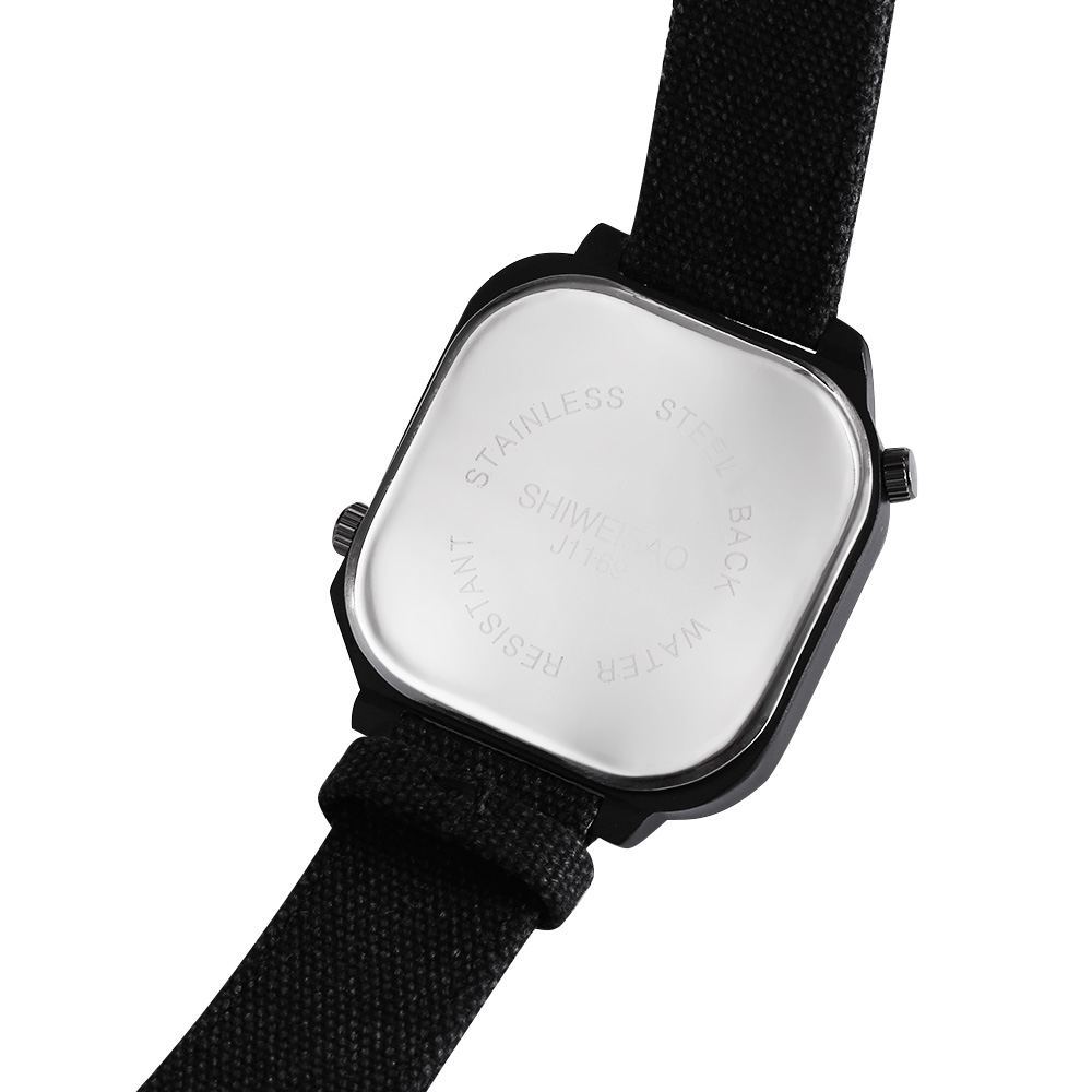 ساعات كوارتز للرجال من أفضل ال - مراجعة Canvas Strap Watch وسعره