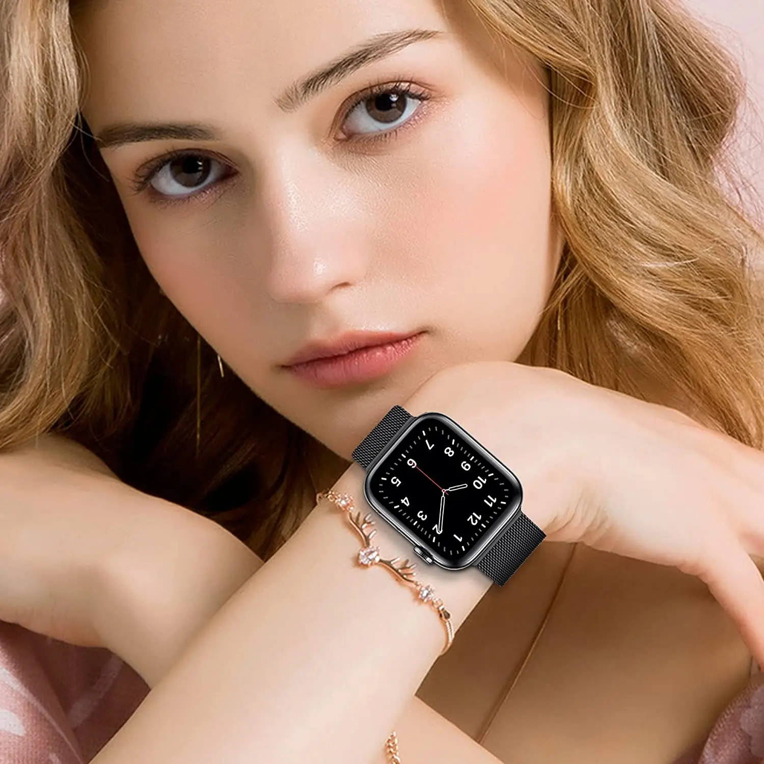 Milanese حلقة الفرقة لساعة أبل - مراجعة Milanese Loop Magnetic وسعره