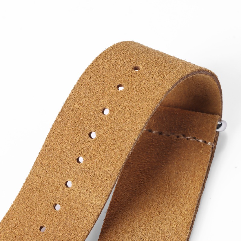 20 مللي متر 22 مللي متر العالم - مراجعة Suede Strap Watch وسعره