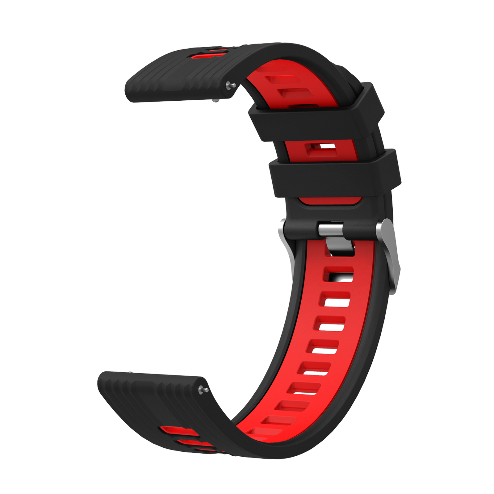 22 مللي متر لينة سيليكون حزام  - مراجعة Silicone Watch Band 22Mm وسعره