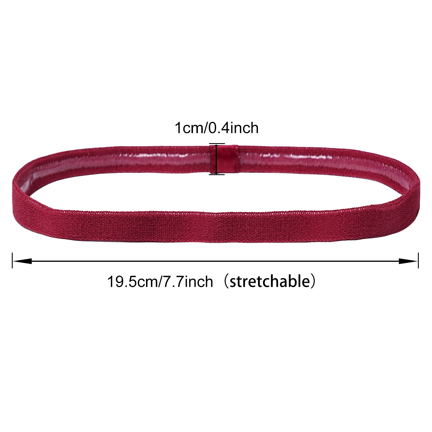 3 قطعة رباط شعر رياضي غير قابل - مراجعة Silicone Band Women وسعره