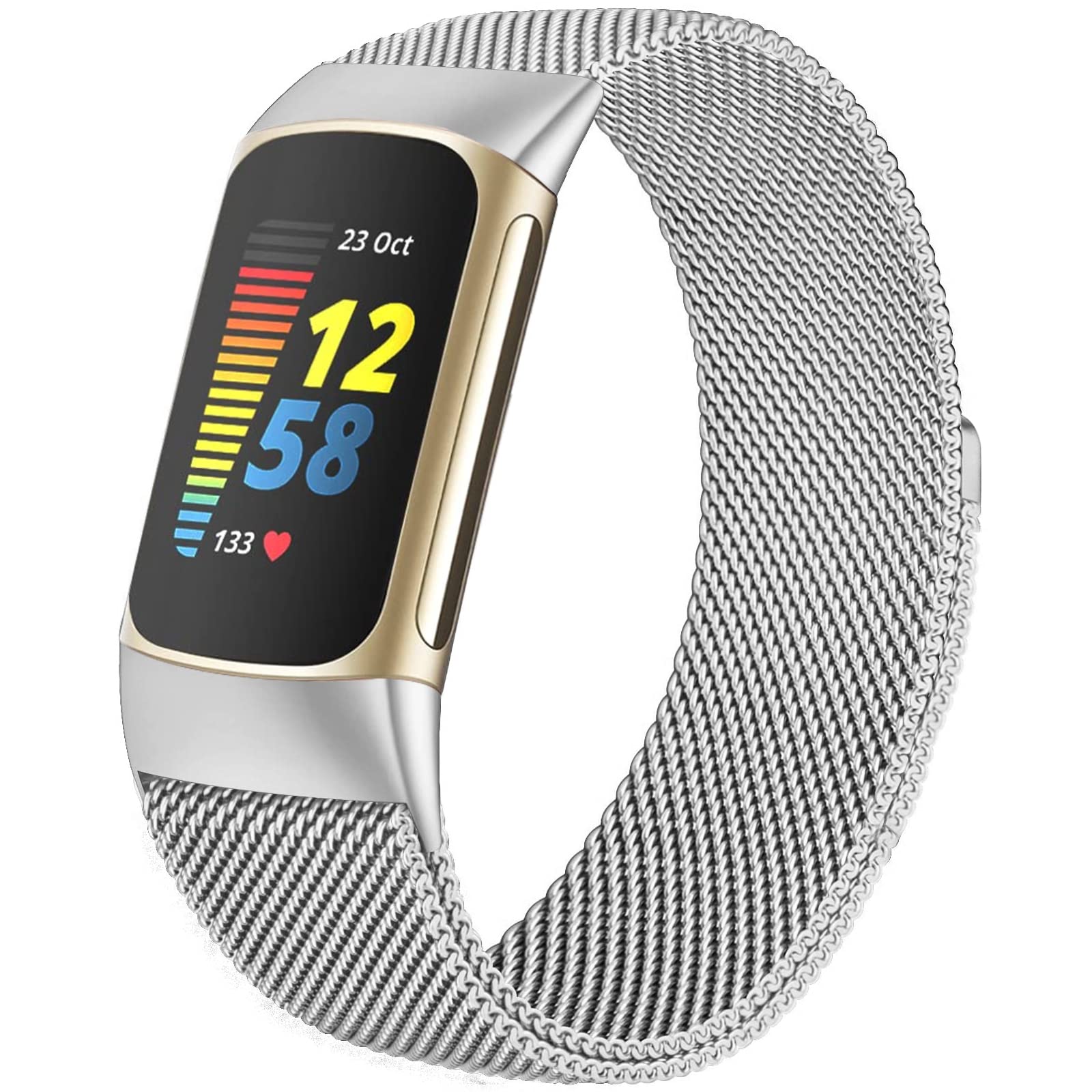 حلقة ميلانو لـ fitbit Charge 6 - مراجعة Milanese Loop Magnetic وسعره