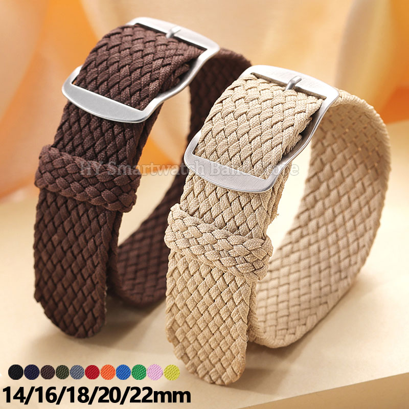 حزام ساعة منسوج من النايلون وا - مراجعة Perlon Strap Woven وسعره