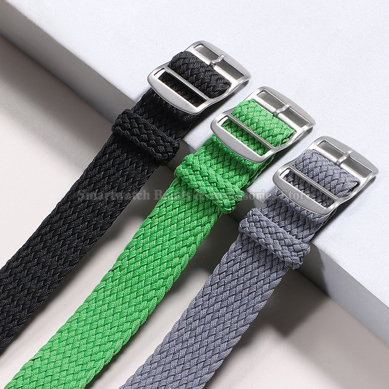 حزام ساعة منسوج من النايلون وا - مراجعة Perlon Strap Woven وسعره