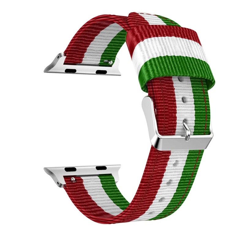 النايلون قماش حزام ل أبل ساعة  - مراجعة Canvas Strap Watch وسعره
