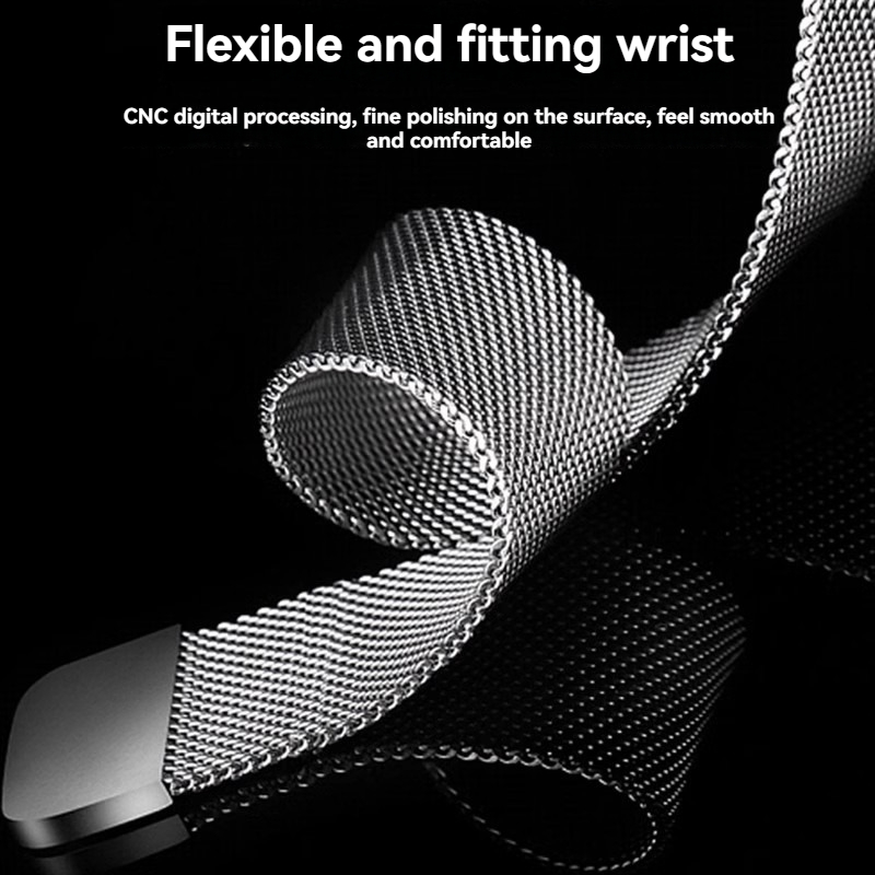 سوار ساعة شبكي ميلانيزي مغناطي - مراجعة Milanese Loop Magnetic وسعره