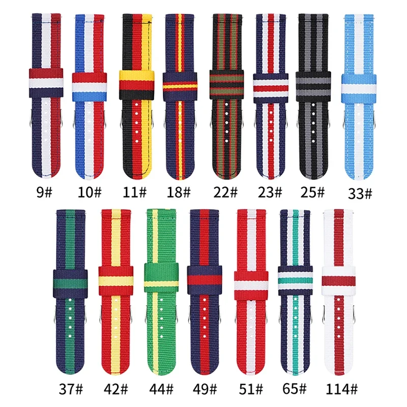 20 مللي متر 22 مللي متر المنسو - مراجعة Nato Strap Nylon وسعره