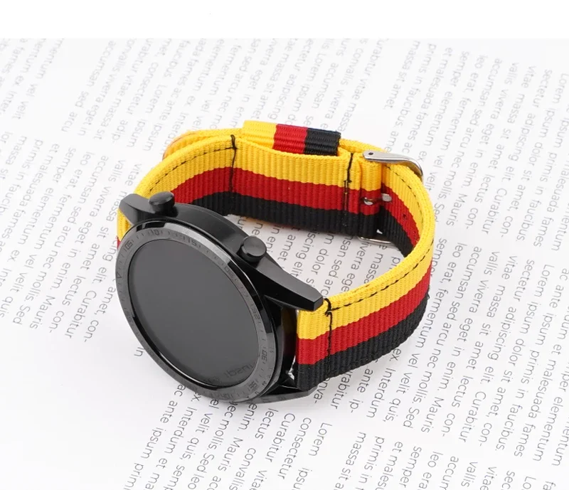 20 مللي متر 22 مللي متر المنسو - مراجعة Nato Strap Nylon وسعره
