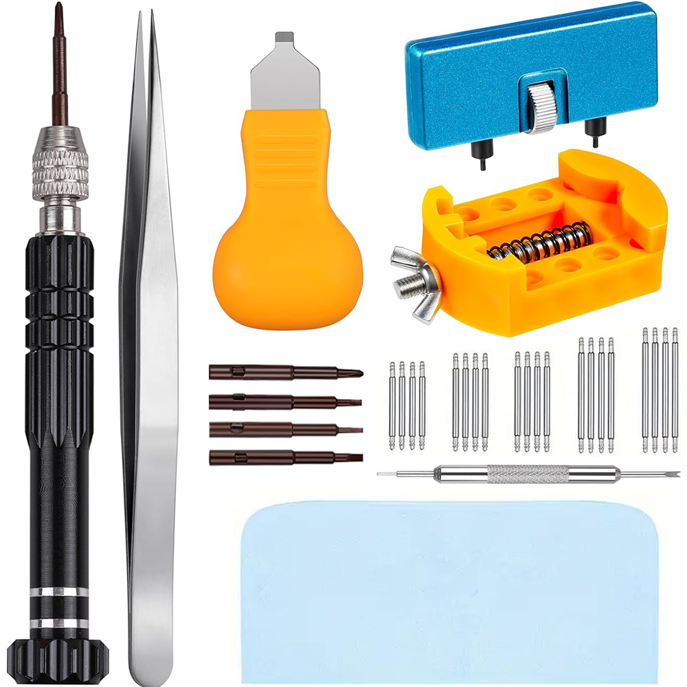 طقم استبدال بطارية ساعة ، مفك  - مراجعة Spring Bar Tool Set وسعره
