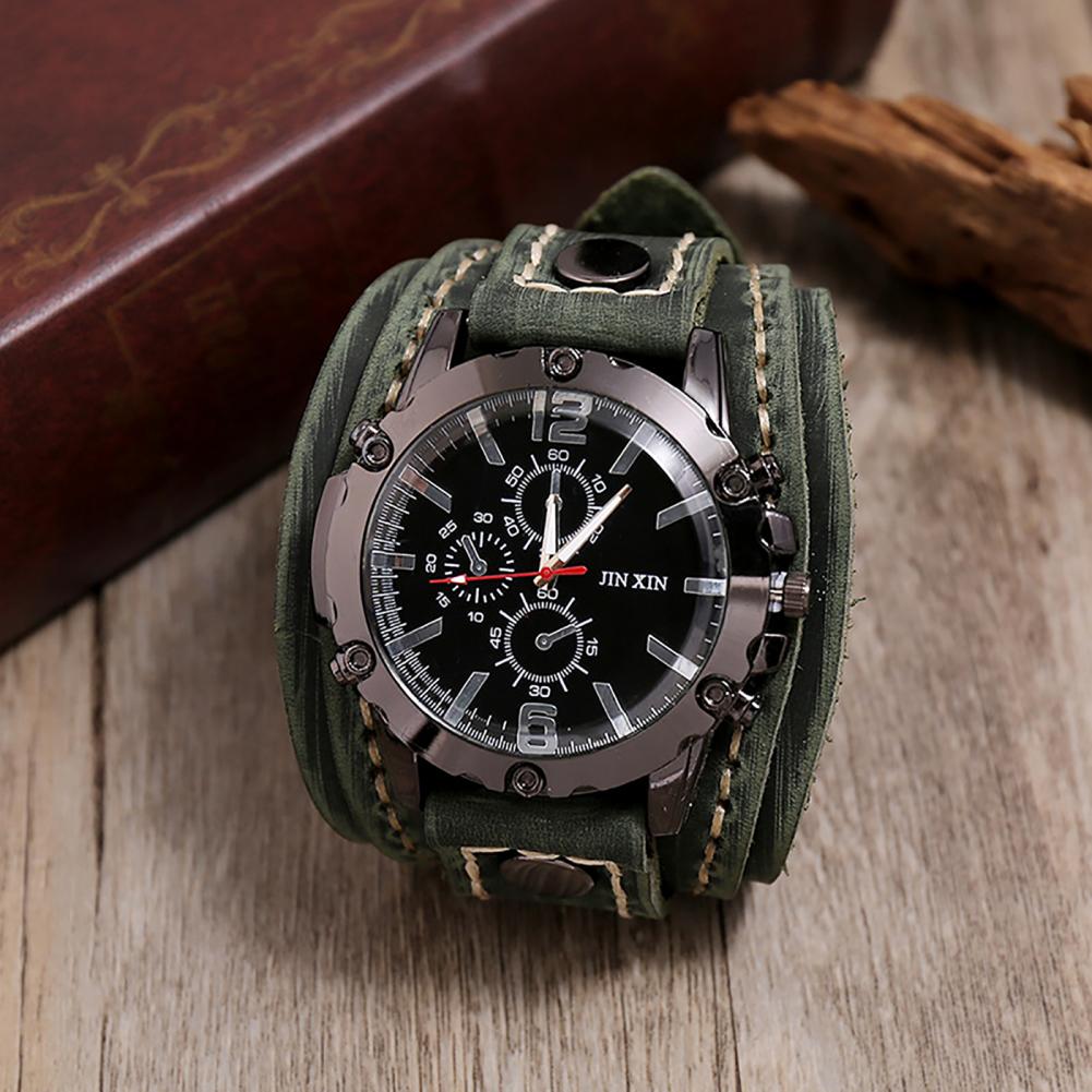 ساعة كوارتز رجالي كلاسيكية بمي - مراجعة Leather Watch Band Men وسعره
