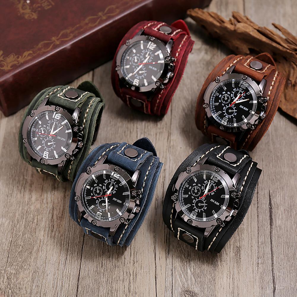 ساعة كوارتز رجالي كلاسيكية بمي - مراجعة Leather Watch Band Men وسعره
