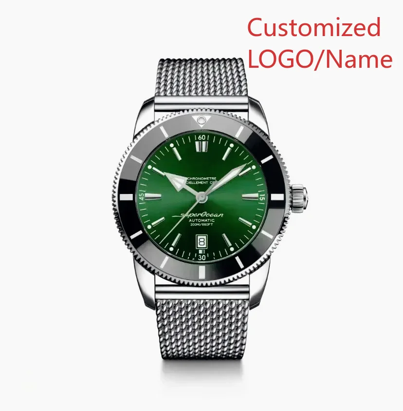 ساعة A1212 مخصصة للرجال، 46 مم - مراجعة Stainless Bracelet Diver وسعره