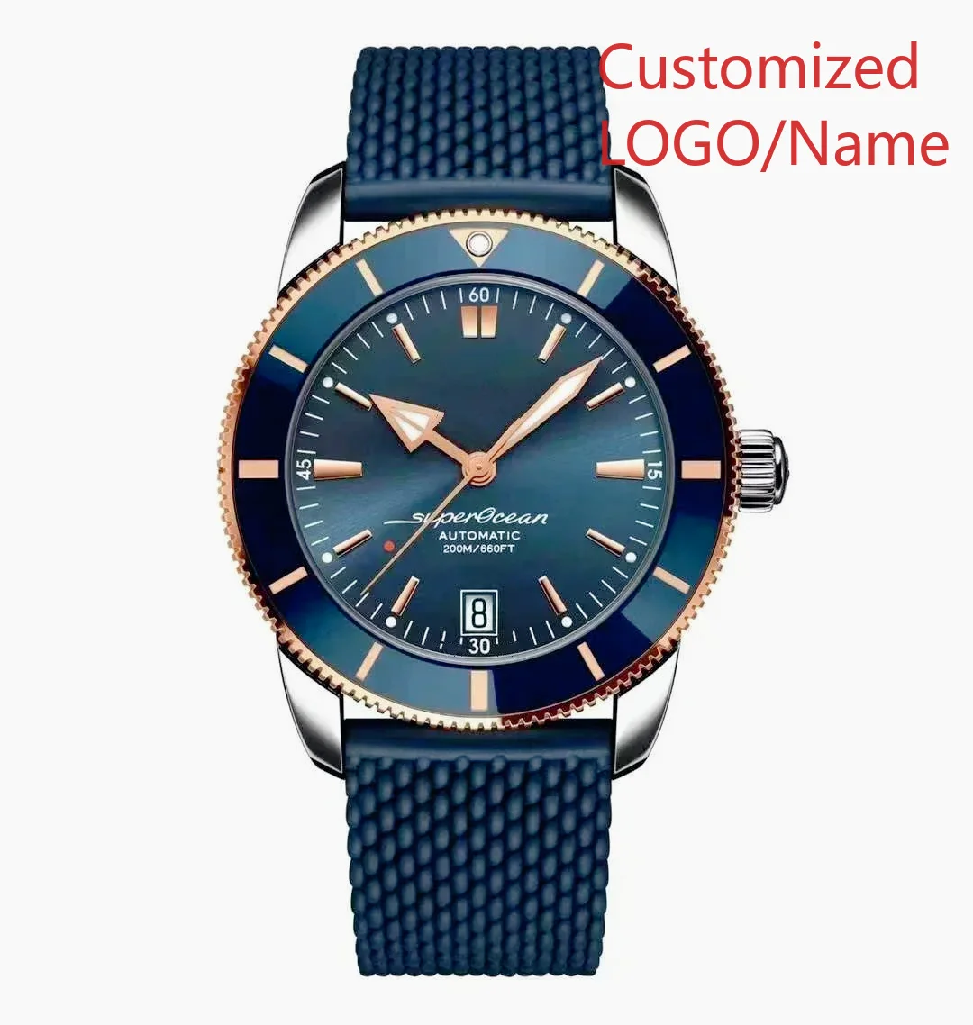 ساعة A1212 مخصصة للرجال، 46 مم - مراجعة Stainless Bracelet Diver وسعره