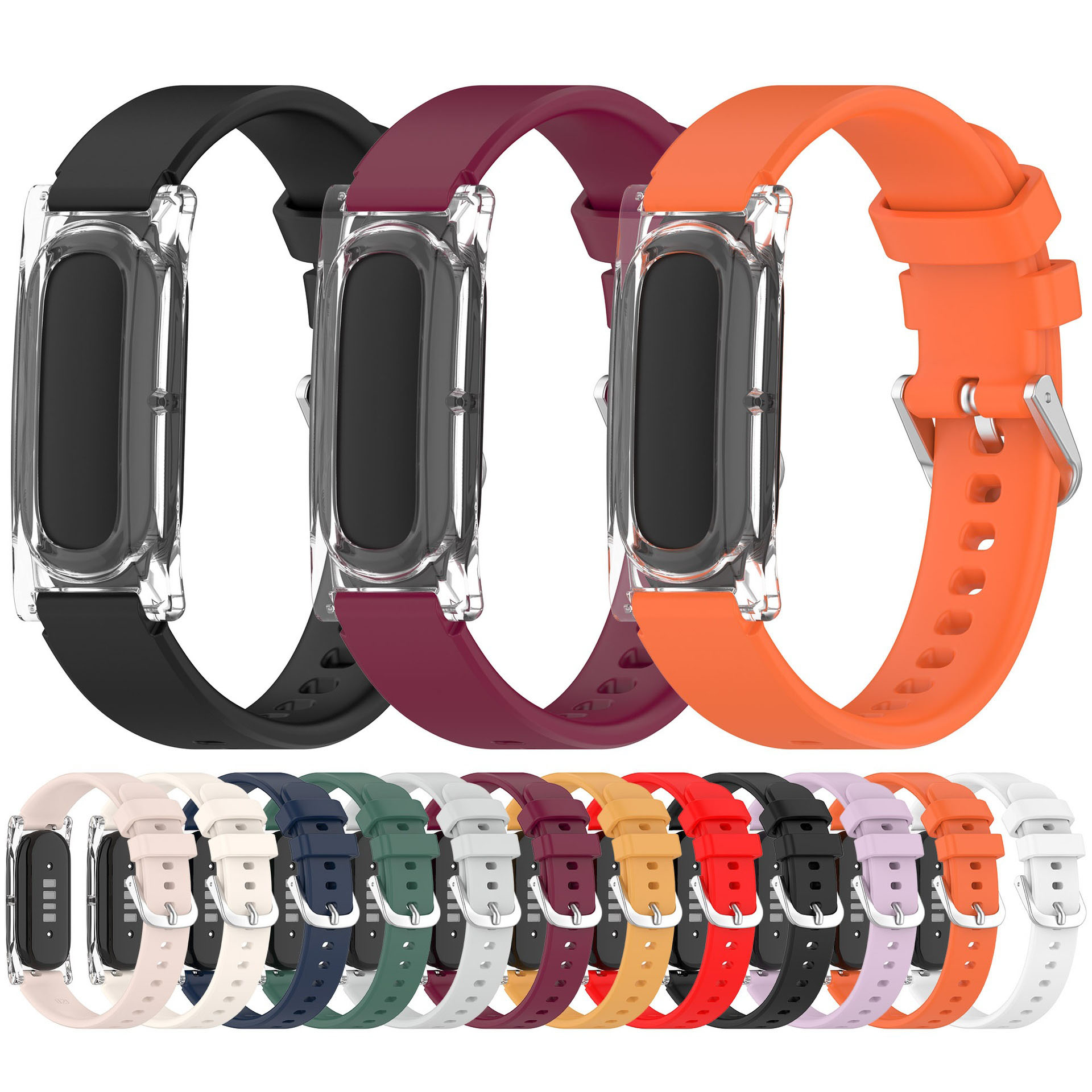 حزام سيليكون متوافق مع جوجل في - مراجعة Silicone Band Women وسعره