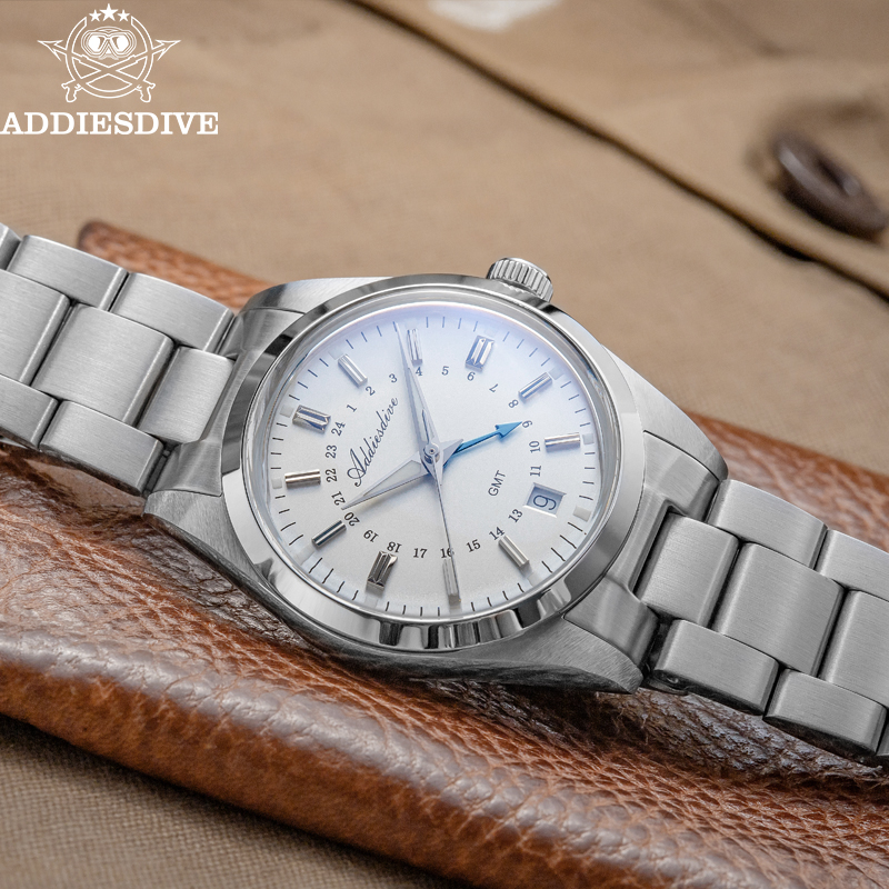 Addiesdive العلامة التجارية ال - مراجعة Stainless Bracelet Diver وسعره
