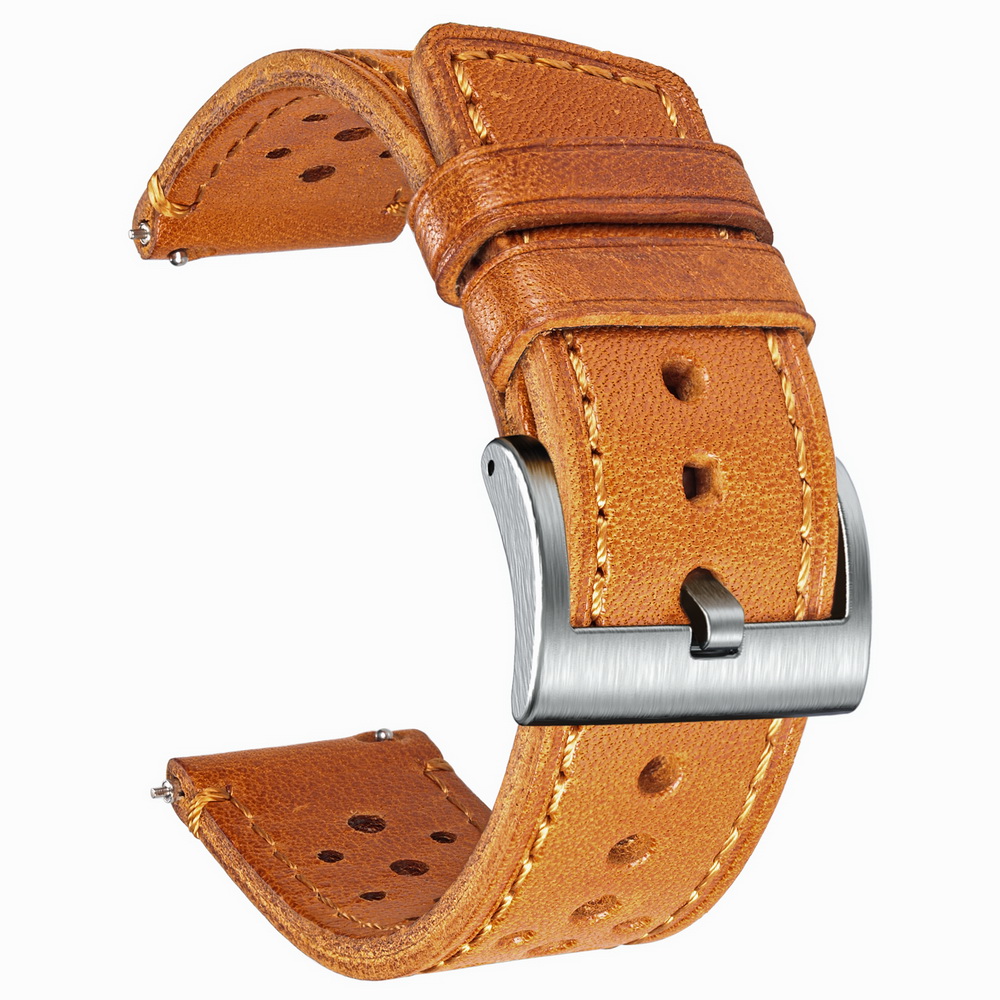 Hemsut جلد البقر حزام (استيك)  - مراجعة Leather Strap Quick Release وسعره