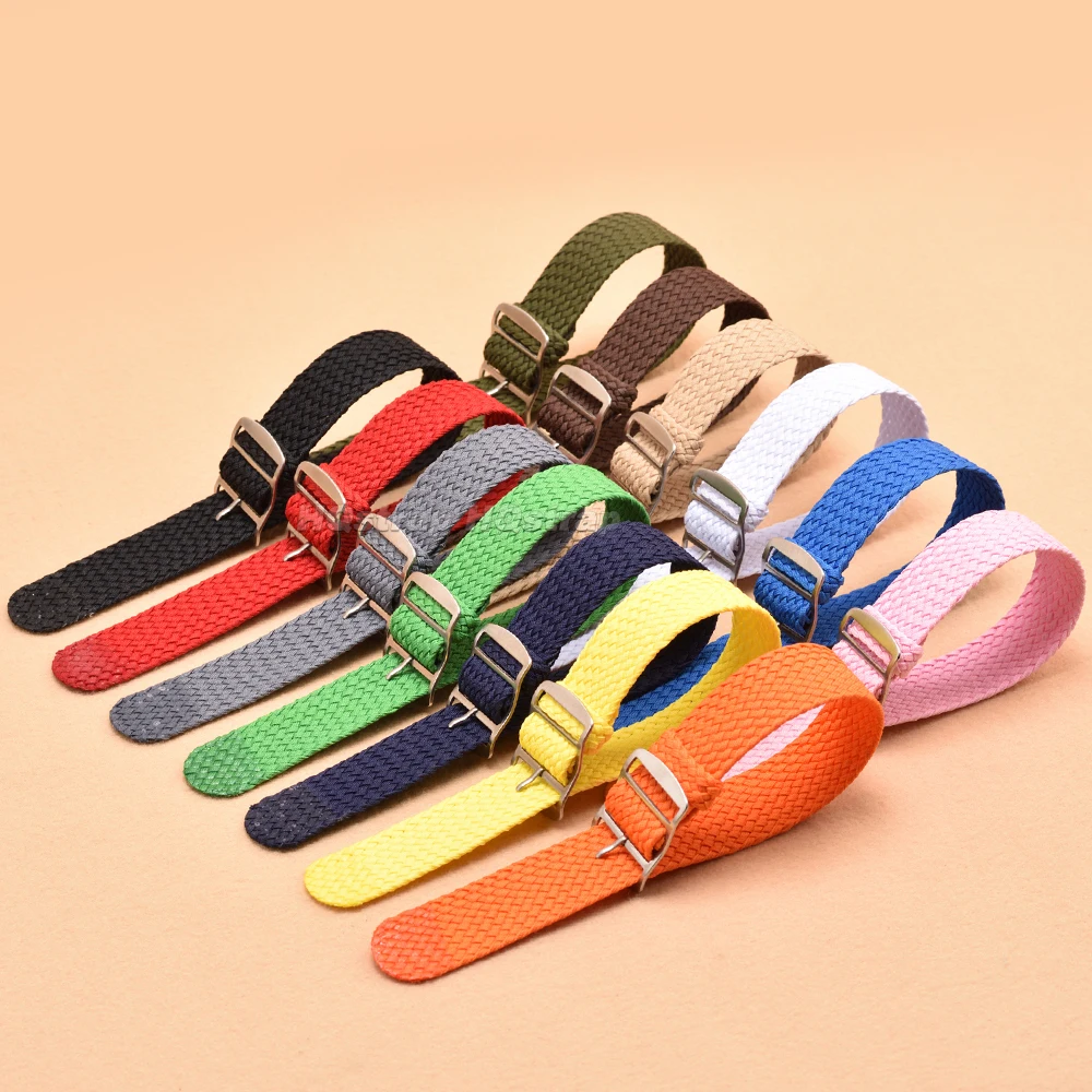 ساعة نايلون منسوجة للرجال والن - مراجعة Perlon Strap Woven وسعره