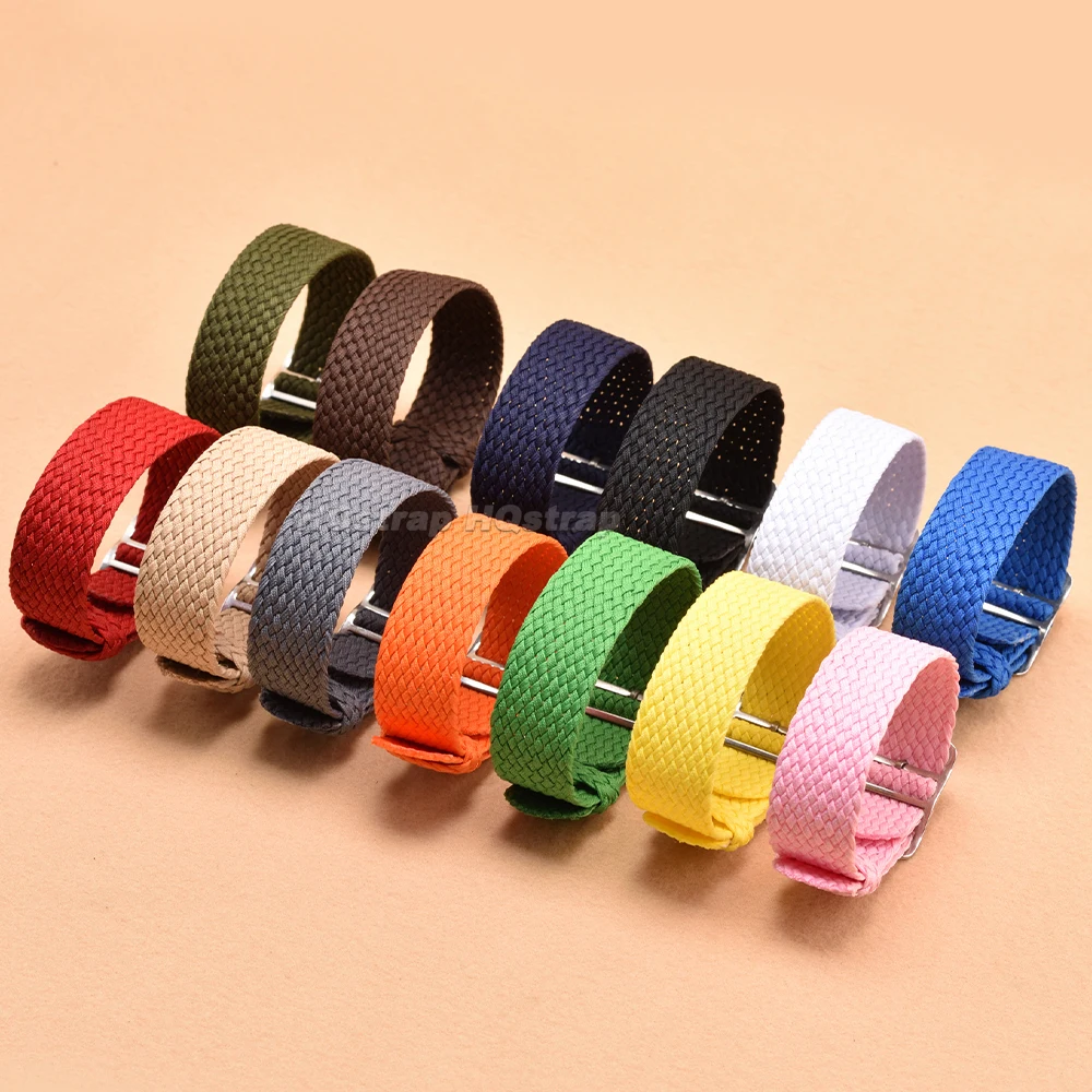 ساعة نايلون منسوجة للرجال والن - مراجعة Perlon Strap Woven وسعره