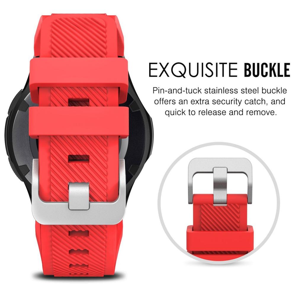 22 مللي متر سيليكون حزام ل Rea - مراجعة Silicone Watch Band 22Mm وسعره