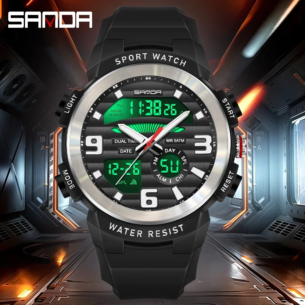ساعة رجالية متعددة الوظائف من  - مراجعة Rubber Strap Diver وسعره
