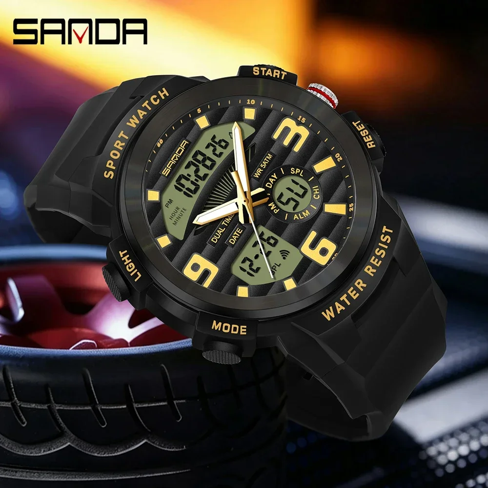 ساعة رجالية متعددة الوظائف من  - مراجعة Rubber Strap Diver وسعره