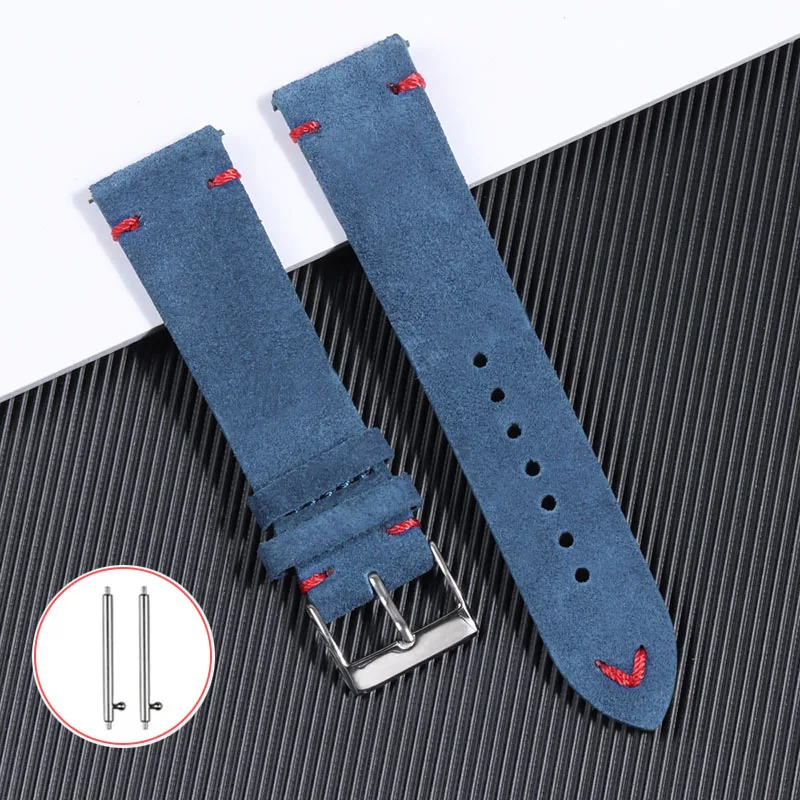 18 مللي متر 20 مللي متر 22 ملل - مراجعة Suede Strap Watch وسعره