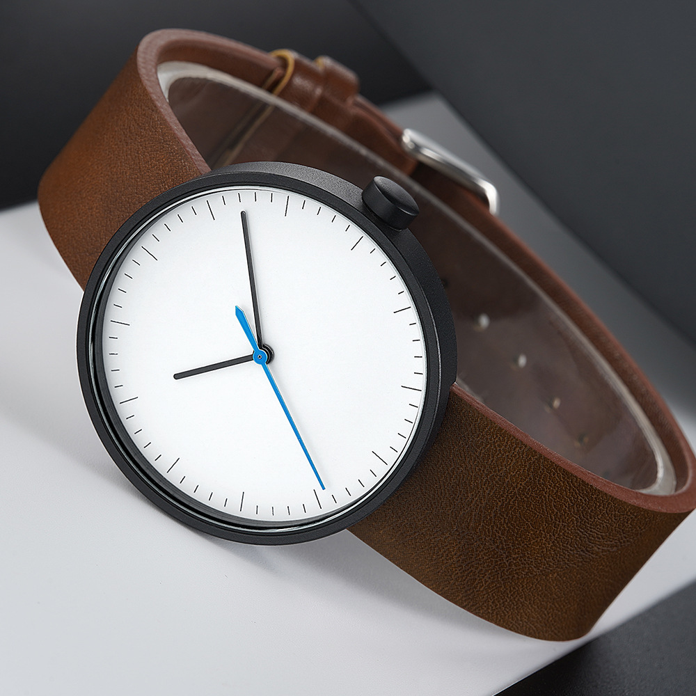 UTHAI مشاهدة الرجال بسيطة العص - مراجعة Leather Watch Band Men وسعره
