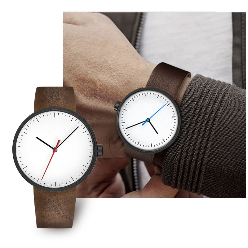 UTHAI مشاهدة الرجال بسيطة العص - مراجعة Leather Watch Band Men وسعره