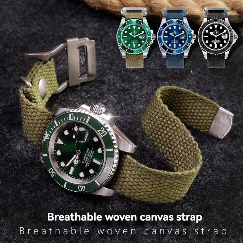 لـ Rolex Submariner Green/Blac - مراجعة Tropic Strap Vintage وسعره